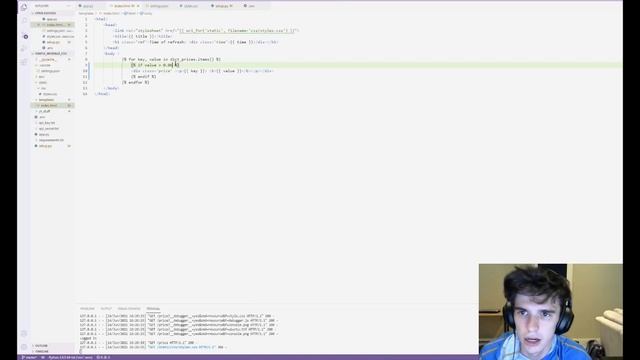 Flask Web Page Conditional Styling/Formatting using Jinja смотреть онлайн