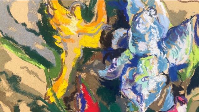 Ирисы и ангелы / Художник Константин Прусов смотреть онлайн