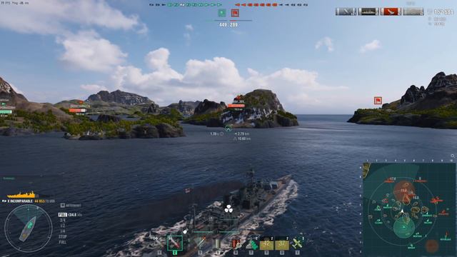 INCOMPARABLE🔥НИ**Я СЕБЕ ТУТ ОРУДИЯ!? - World Of Warships