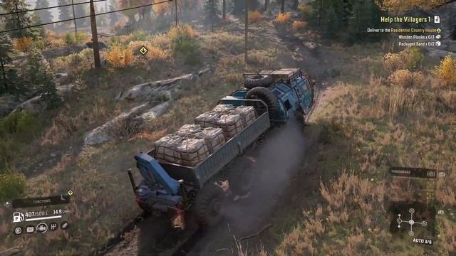 NEW ZikZ 612H Mastodon DLC Truck Gameplay In Phase 9 Ontario Helping The Villagers 1 SnowRunner смотреть онлайн