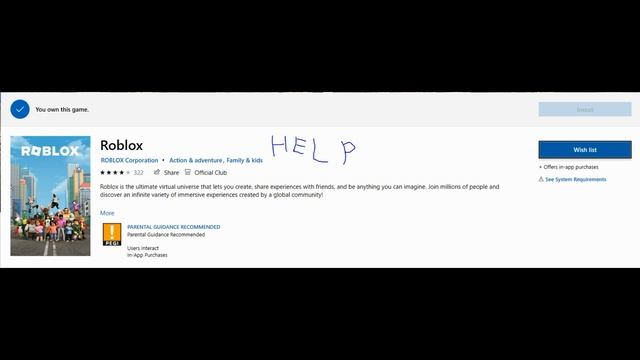 Help i cant install roblox from microsoft store смотреть онлайн