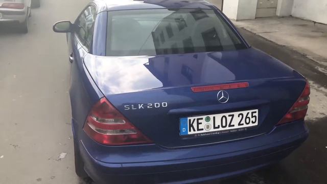 Mercedes SLK 200 смотреть онлайн