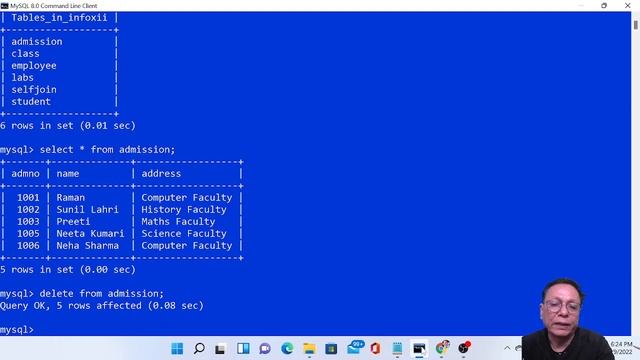#Delete #Update in MySQL смотреть онлайн
