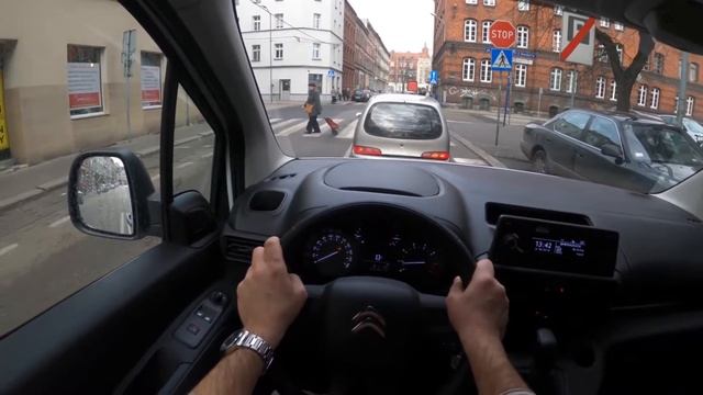 Citroen Berlingo III Van 4K POV Test Drive смотреть онлайн