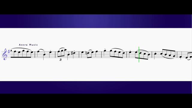 Bach - Minuet in G Minor, BWV Anh. 116 - Clarinet смотреть онлайн