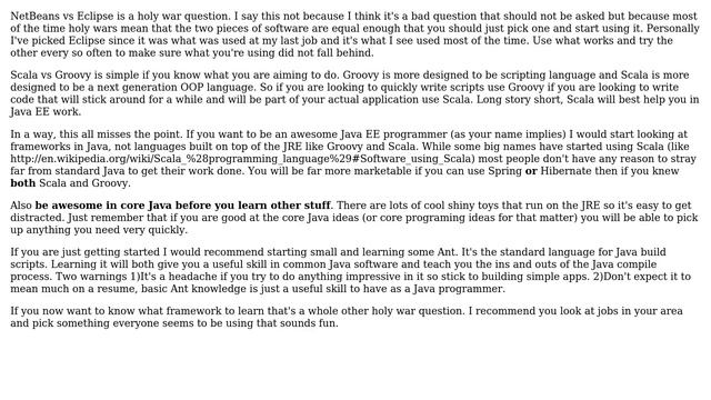Software Engineering: Advantages of Scala vs. Groovy with JAVA EE 6 Applications (3 Solutions!!) смотреть онлайн