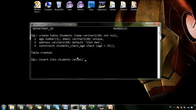 ORACLE SQL 37 Constraint YouTube смотреть онлайн