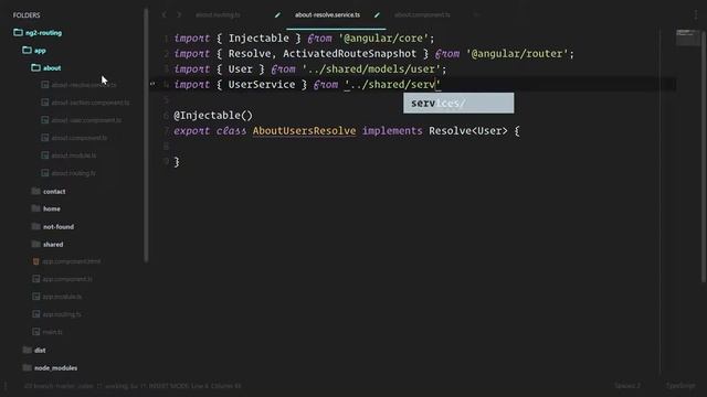 [Routing Angular 2 Application] Lesson 16 Data and Resolve смотреть онлайн