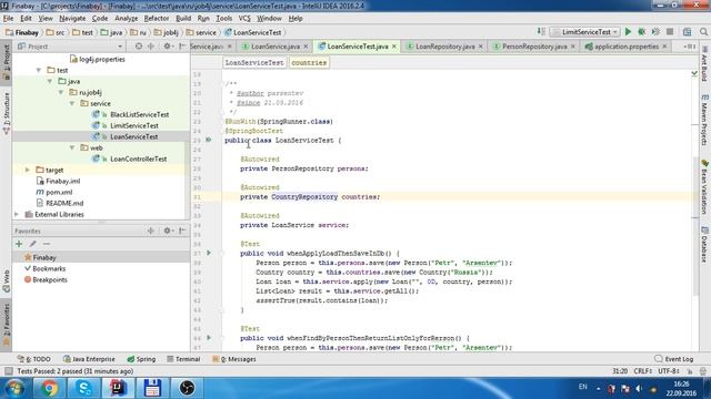 Spring Boot Data RESTFull API Тестовое задание Java смотреть онлайн