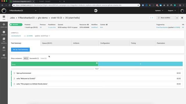 How to use GitHub Checks with CircleCI смотреть онлайн
