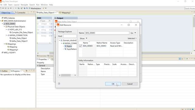 How to create a BDS mapping in Informatica Developer смотреть онлайн