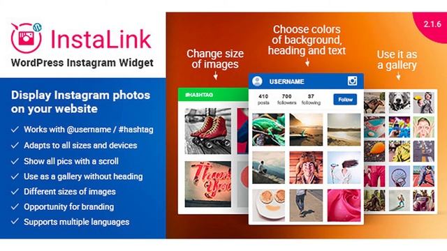 Instagram Widget - Instagram for WordPress | Codecanyon Scripts and Snippets смотреть онлайн