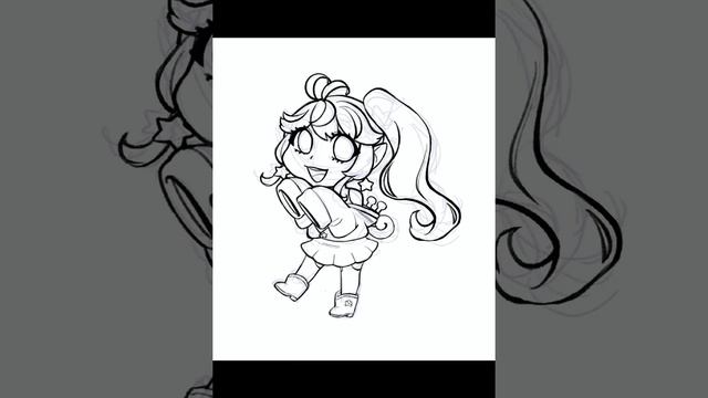 【PROCREATE CHIBI SPEEDPAINT】 Alien Vtuber Astra Nomi! ☆ смотреть онлайн