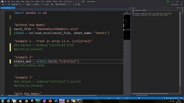 Extracting Individual Excel Values Using Python!! смотреть онлайн