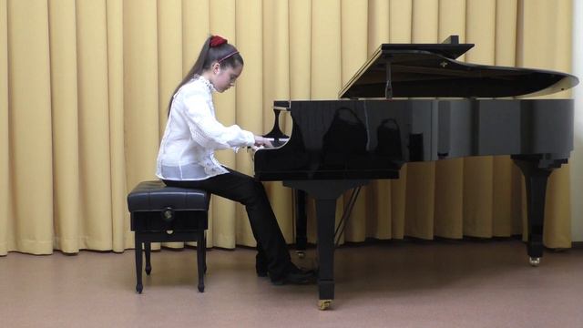 Надежда Захарова, фортепиано, 13 лет. смотреть онлайн