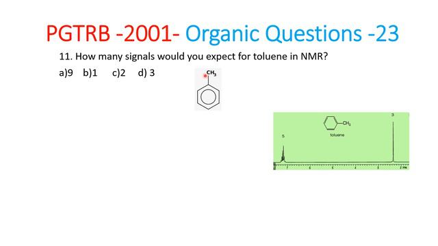 Pgtrb 2001  Organic Questions 23-11