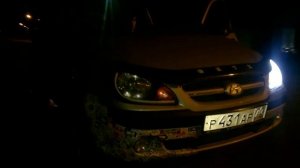 Гибкие ДХО с функцией поворотника на Getz