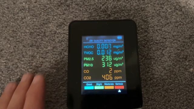 6 in 1 PM2.5 Air Quality Monitor from AliExpress смотреть онлайн