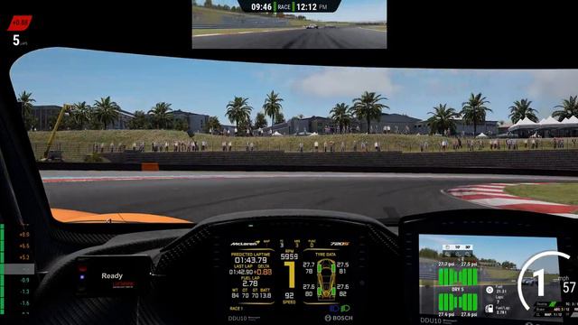 Assetto Corsa Competizione - Kyalami - McLaren 720S смотреть онлайн