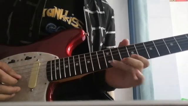 Gary Moore - Still Got The Blues solo (fender mustang with lace sensor red sliver pickup) смотреть онлайн
