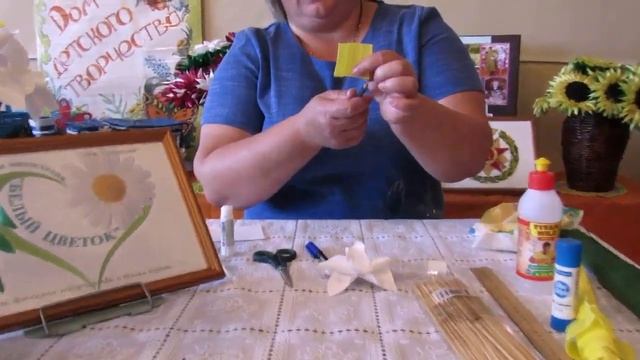 Мастер класс "Белый цветок" смотреть онлайн