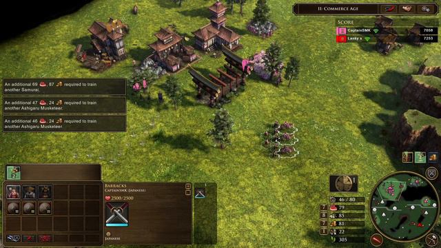 Age of Empires 3 Definitive Edition - Japan vs Britain смотреть онлайн