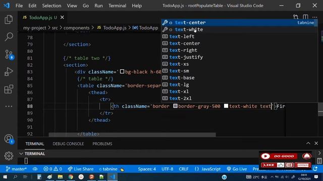 Populate Table App with React Hooks & Tailwindcss for beginners - React Micro Project смотреть онлайн
