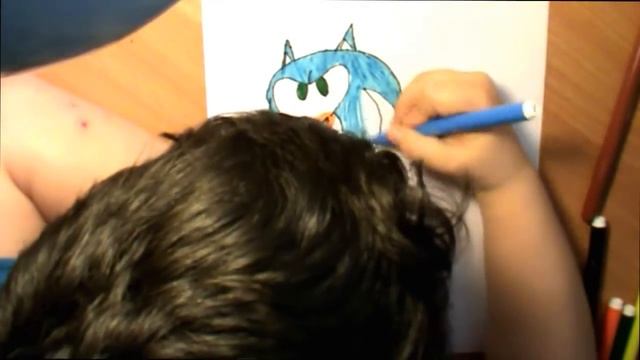 How to Draw Sonic.Как рисовать Соника смотреть онлайн