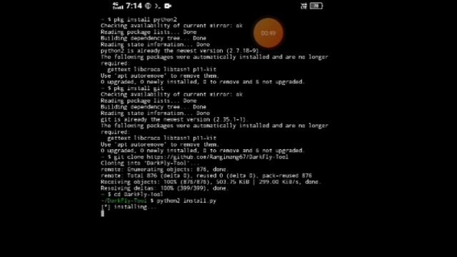 How to install Dark fly toll in termux all tools in one tool смотреть онлайн
