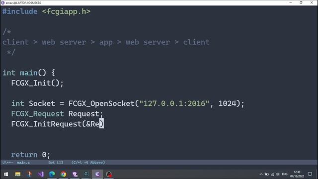 Web App With C & FastCGI - Request Loop (#1) смотреть онлайн