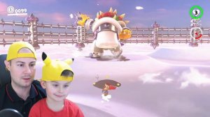 СУПЕР МАРИО ОДИССЕЙ и БОСС БОУЗЕР | Super Mario Odyssey | ИГРАЗАВР