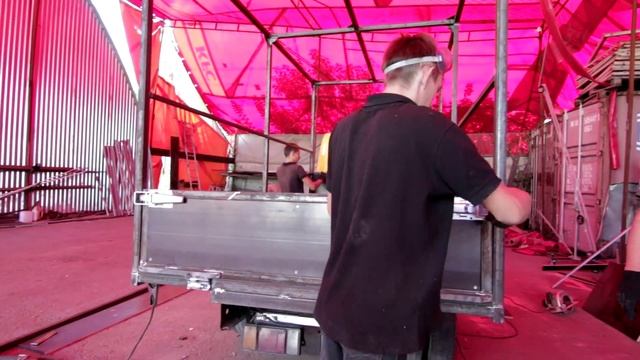 Изготовление кузова, каркаса и тента на грузовик Isuzu Elf в Новосибирске смотреть онлайн