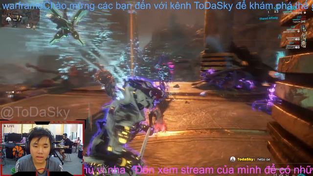 ToDaSky - Cày cuốc Warframe - tập luyện limbo смотреть онлайн