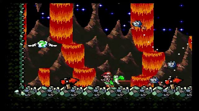 Прохождение Super Mario World 2: Yoshi's Island - #4 - Собачьи страсти смотреть онлайн