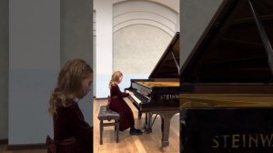 И. С. Бах Двухголосная инвенция си бемоль мажор