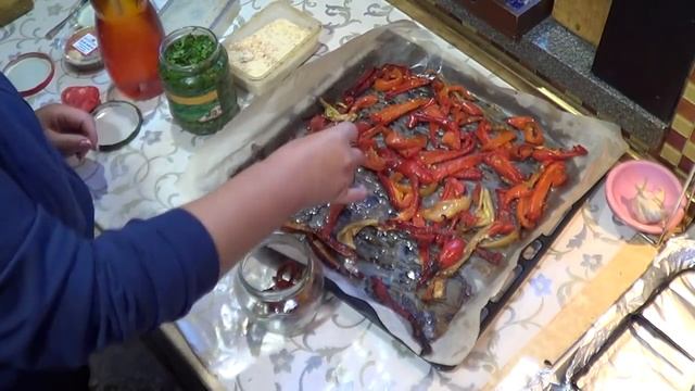 ПЕРЕЦ ВЯЛЕНЫЙ. РЕЦЕПТ ДЛЯ БОЛГАРСКИХ ПЕРЦЕВ . смотреть онлайн