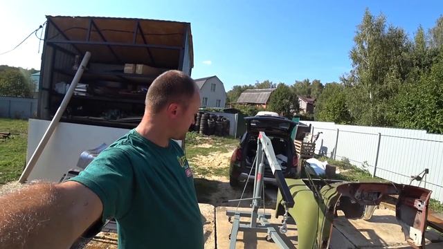 Автодом из автобуса КАВЗ. Подгонка передка от ГАЗ 53 и новые проблемы смотреть онлайн