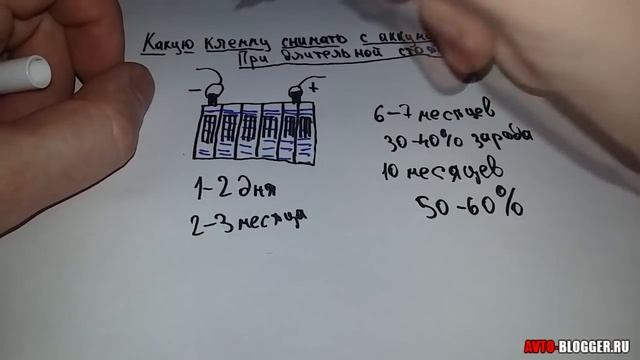 Какую клемму снимать с аккумулятора при длительной стоянке. Просто о сложном смотреть онлайн
