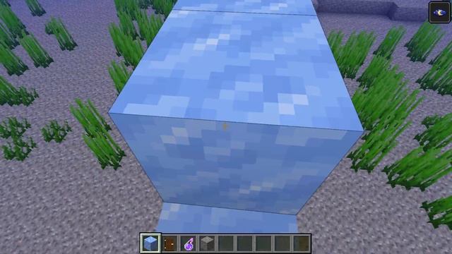 МЕГА СТРОЙКА МАЙНКРАФТ ПОД ВОДОЙ. Я строю огромный замок под водой. Мир Minecraft смотреть онлайн