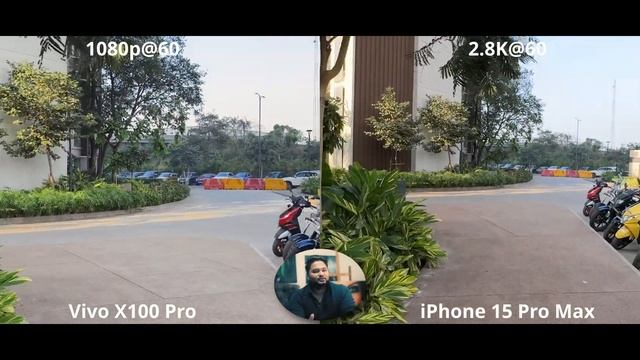 Vivo X100 Pro VS iPhone 15 Pro Max Camera Comparison | Videography смотреть онлайн