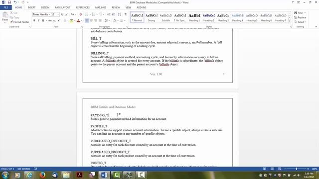 Oracle BRM entities & Database смотреть онлайн