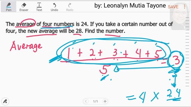 AVERAGE | Find the number [Civil Service Exam sample question from random post] смотреть онлайн