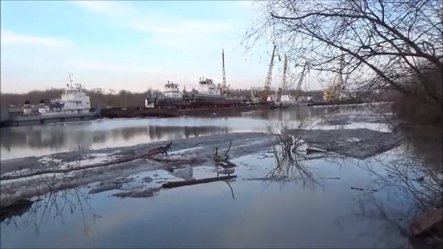 ***Ледоход на Иртыше***Лед 2017 тронулся***Урааа скоро сплав и рыбалка!!!*** смотреть онлайн