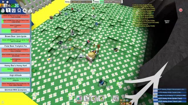 ПРОКАЧКА с НОВОГО АККАУНТА в Bee Swarm Simulator в РОБЛОКСЕ #4 | Roblox | смотреть онлайн