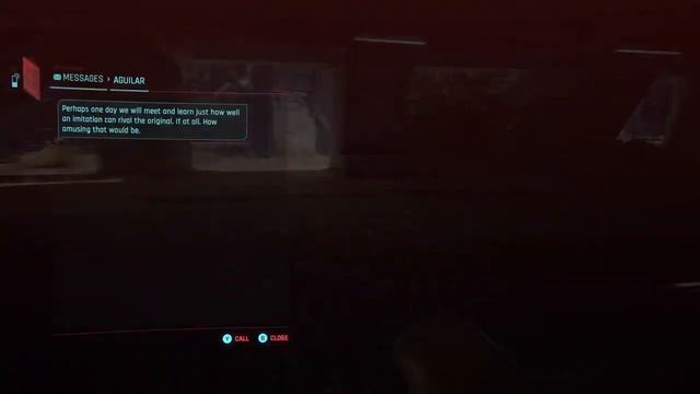 Aguilar Message to V in Cyberpunk 2077 смотреть онлайн