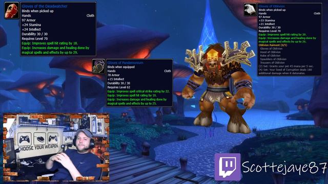 WoW Classic TBC - Balance Druid Pre Raid BIS смотреть онлайн