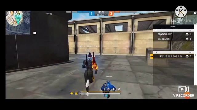 Indian Hs Imad gan back vs 2 Pro players ||solo vs Duo over powered gameplay -Garena free Fire смотреть онлайн