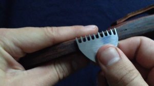 Пробойник по коже своими руками