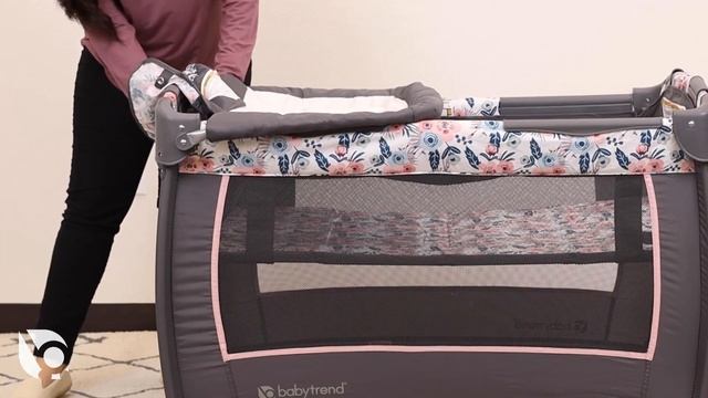 How-to Video: Baby Trend Lil' Snooze™ Deluxe II Nursery Center Playard Assembly смотреть онлайн