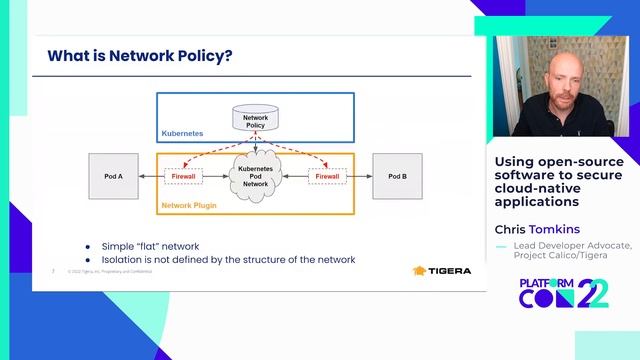 Using open-source software to secure cloud-native applications • Chris Tomkins • PlatformCon 2022 смотреть онлайн